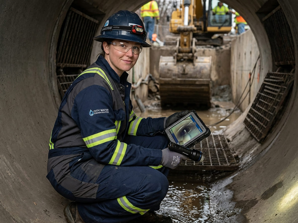 Sewer Line Inspection & Replacement in Weston